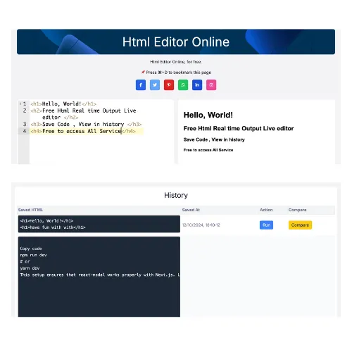 Html Editor Online